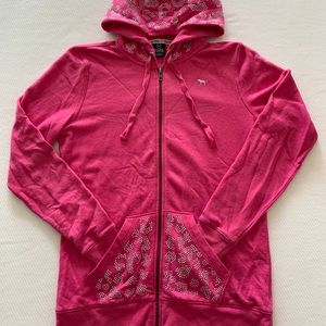 PINK Victoria’s Secret Jeweled Leopard Hoodie
